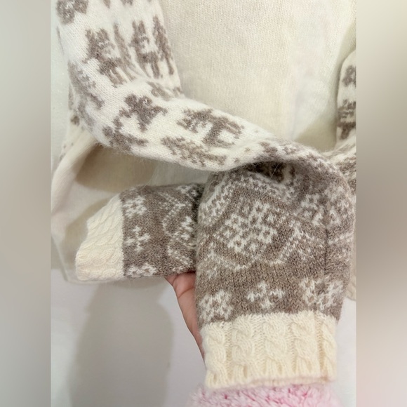 Classic WOOLRICH Cardigan Lambswool Blend Extra Large - Picture 4 of 7